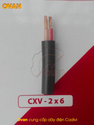 dây điện cxv 2x6